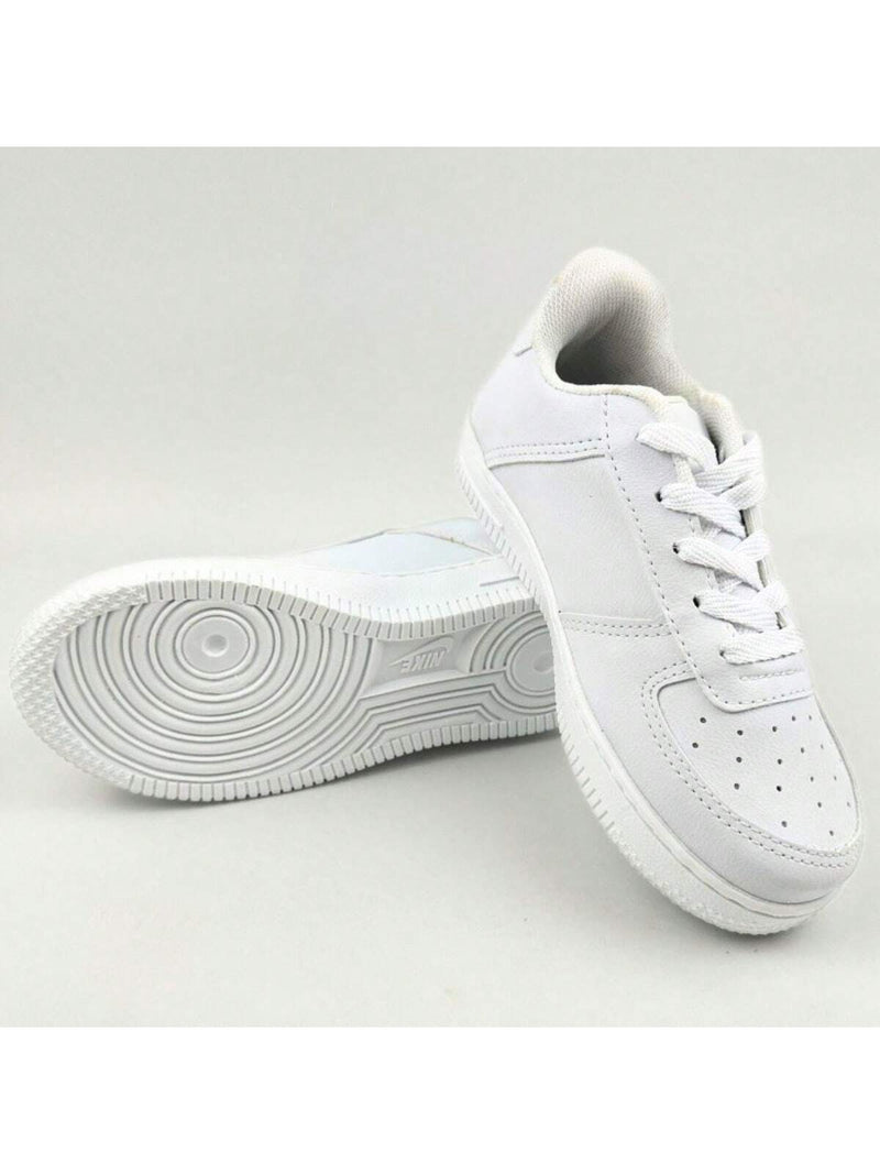 Tenis Infantil Casual Menino e Menina Unissex Passeio Escolar Branco Preto Original