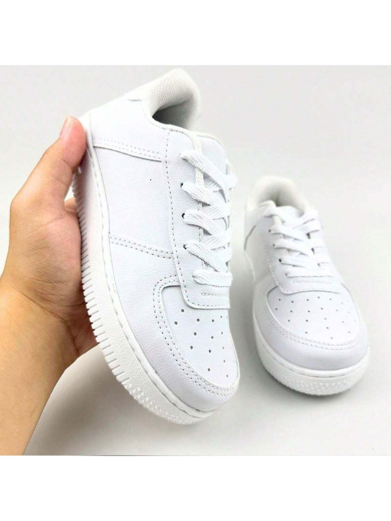 Tenis Infantil Casual Menino e Menina Unissex Passeio Escolar Branco Preto Original