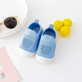 Baby toddler shoes, soft-soled non-slip baby shoes, one-step children's men's and women's mesh casual shoes