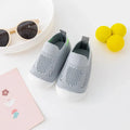 Baby toddler shoes, soft-soled non-slip baby shoes, one-step children's men's and women's mesh casual shoes